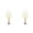 White-2Pcs, variant on EverydayNest 60cm Lighted Birch Tree,144 LED Warm White Fairy Tree Light with USB/Battery Power,Flexible Branches for Easter Christmas Wedding Party Home Decor,White