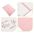 thumbnail image 5 of unbranded Creative Graduation Greeting Card Pink Paper Elegant Farewell Gift for Celebration, 5 of 5