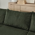 thumbnail image 3 of Muumblus U-Shaped Modular Sectional Sofa with 2 Movable Ottomans, Boneless Cloud Couch, No Assembly Sofa Set for Small Spaces, Living Room, Green Corduroy, 3 of 3