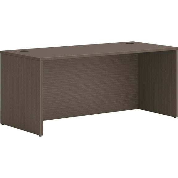 HON Mod 72" Desk Shell Slate Teak LDS7236LS1