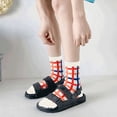 thumbnail image 5 of Women's Lightweight Breathable Wicking Cool Comfort Crew Socks - Style 3, 5 of 5