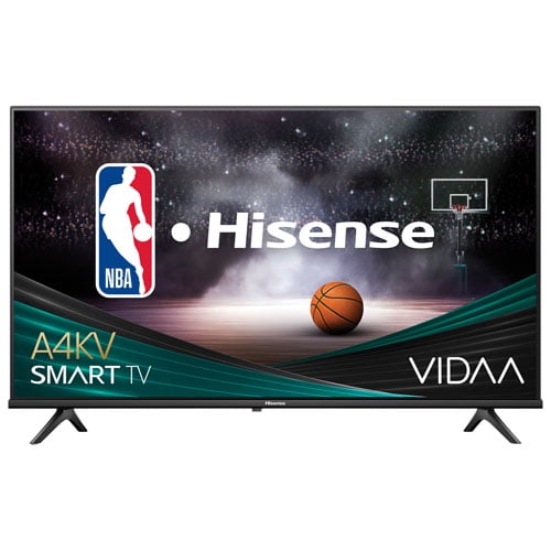 Open Box - Hisense A4KV 32" 720p HD LED VIDAA Smart TV (32A4KV) - 2023