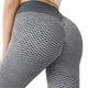 thumbnail image 3 of Pantalones Pantalón de yoga de cintura alta para mujer, pantalón opaco para correr y entrenamiento con forma de cadera Ygjytge Gris T L para Mujer, 3 of 8