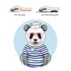thumbnail image 3 of Alfombrilla de ratón con soporte para la muñeca Muñeca ergonómica del ratón con reposapiés para computadora portátil Oficina de juegos de escritorio Sweethay EL017483-04, 3 of 5