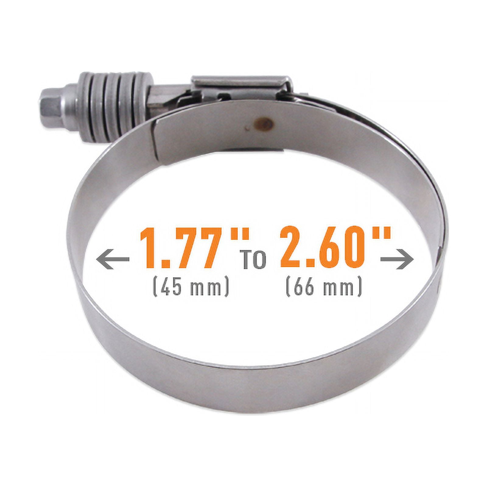 Mishimoto Constant Tension Worm Gear Clamp, 1.77"-2.60" (45mm-66mm)