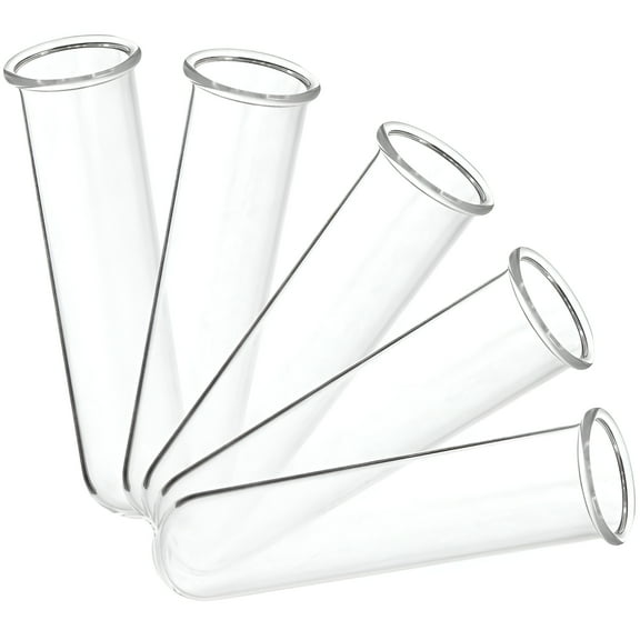 ACDANC Propagation Tubes Hydroponic Vase Home Decoration Terrariums Desktop Glass 5 Pcs