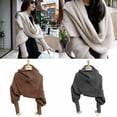 thumbnail image 2 of Foulard Snood pour Femmes Cache-Cou en Molleton Foulards Tricotés Châle Foulards Col, 2 of 5