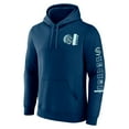 thumbnail image 2 of Men's Fanatics Deep Sea Blue Seattle Kraken Revolution Pullover Hoodie, 2 of 3