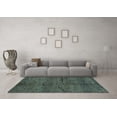 thumbnail image 3 of Ahgly Company Indoor Rectangle Oriental Light Blue Modern Area Rugs, 5' x 8', 3 of 4