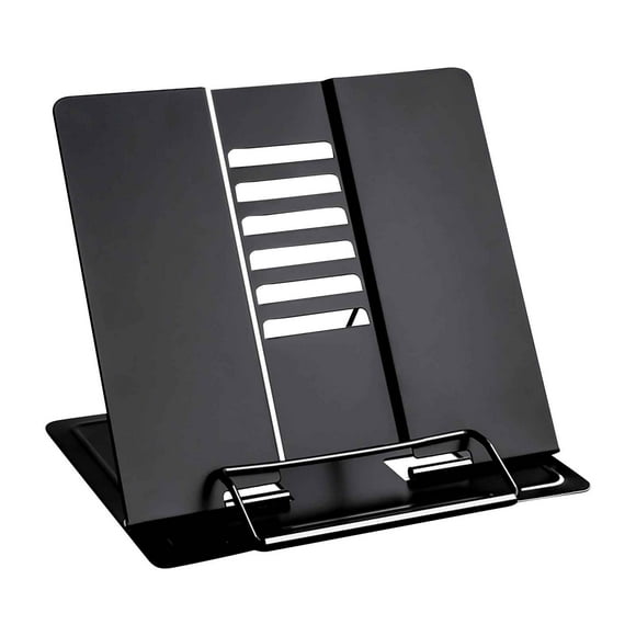 Fiudx Estante de Lectura, Diseño Plegable Que Ahorra Espacio, Material Abs Resistente, Fácil de Limpiar, Uso Multifuncional, Ideal para Oficina, Hogar y Biblioteca, Bordes Lisos, Tamaño Compacto, 1 P