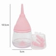 thumbnail image 2 of Safe Anti-Choking Pet Feeding Bottle for Kittens, Puppies & Rabbits - 35ML Capacity with 3 Bionic Nipples, Precision Pressure Control, Slow-Drip Design, BPA-Free, Heat-Resistant, Leakproof &, 2 of 6