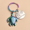 thumbnail image 5 of Five Color Turtle Awesome Keychain For Men, Creative Gift For Men, 5 of 5