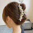 thumbnail image 3 of Pince à Cheveux en Strass - Grande Pince à Mâchoire Papillon Barrette, 3 of 10