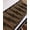 Yellow, variant on Leopard Print Stair Treads for Wooden Steps Indoor Runner Rug Carpet, Farmhouse Gradient Animals Texture 4 Pieces Peel and Stick Staircase Step Treads Covers Washable Throw Door Mats, 30"x8"