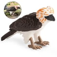 thumbnail image 1 of Figura de juguete de águila filipina, colección en miniatura de animales salvajes, figuras de pájaros, juguete educativo, accesorio de enseñanza y, 1 of 8