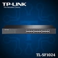 thumbnail image 3 of Switch TP-LINK TL-SF1024 24 Puertos Fast Ethernet 10/100 Mbps TP-Link SWITCH NO ADMINISTRABLE TP-LINK TL-SF1024 24 PUERTOS, 3 of 6