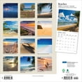 thumbnail image 2 of Beaches | 2026 12x24" (Hanging) Monthly Square Wall Calendar | Plato, 2 of 9