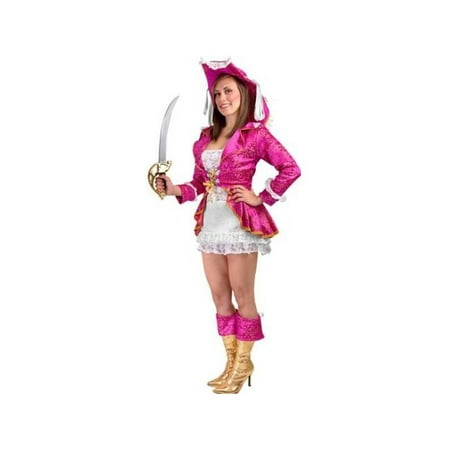 Adult Sexy Pink Pirate Costume