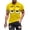 hgg300-Yellow, variant on Yaoyar Men Funny Cartoon Face Print T-Shirts Short Sleeve Casual Novelty Tees Shirts for Streetwear Party