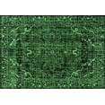 thumbnail image 1 of Ahgly Company Indoor Rectangle Persian Emerald Green Bohemian Area Rugs, 2' x 4', 1 of 4