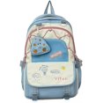 thumbnail image 1 of LHSHID Kawaii Backpack for Girls Teen Middle School College Daypack for Travel Casual Bookbag with Cute Pendant (Yellow), 1 of 6