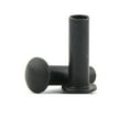 thumbnail image 4 of 20 Piece Black Carbon Steel Dome Head Half Hollow Shank Rivets M6x12mm, 4 of 5