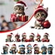 thumbnail image 2 of Colgantes de árbol de Navidad de gato bonito de dibujos animados, adornos colgantes acrílicos 2D para fiesta en casa, decoración de Navidad, regalo de Año Nuevo 2023, 2 of 5
