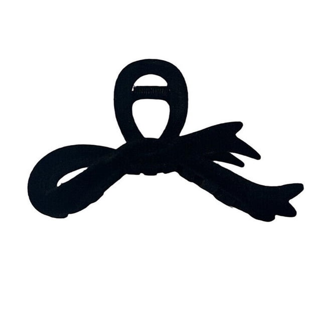 Pinces à Cheveux en Velours Rouge avec Nœud Automne Hiver Accessoires pour Cheveux Femmes D3J8