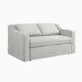 thumbnail image 4 of Serta Hanson Modern Style Convertible Loveseat, Linen Fabric, 4 of 14