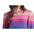 thumbnail image 2 of Vince Camuto Womens Plush Pullover Sweater, Multicoloured, X-Small, 2 of 6