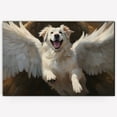 thumbnail image 3 of Great Pyrenees Dog Memorial Gifts - Waiting At The Door Canvas - Dog Memorial Frames Canvas, Memorial Gift For Pet Loss, Loss Of Dog, Pet Bereavement Gift, Pet Sympathy Gift, 3 of 6
