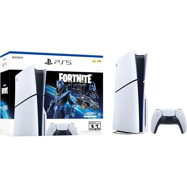 Consola PlayStation 5 Slim Standard Fortnite Bundle (Lector)