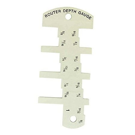 - Big Horn 19080 Aluminum Router Depth Gauge