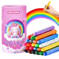 thumbnail image 1 of Set de crayones DreamCandy Twist, 24 colores, lavable para niños de 5 a 12 años, 1 of 8