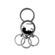 thumbnail image 1 of Arboles felices el temor a los fantasmas de Halloween Llavero de metal de acero inoxidable Llavero Anillo de cadena Llavero, 1 of 3