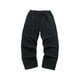 thumbnail image 5 of Pantalones largos para hombre, color liso, cintura elástica, tubo recto, cordón ajustable, bolsillo, pantalones casuales para hombre, 5 of 5
