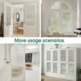 thumbnail image 5 of Window Privacy Film, Frosted Glass Window Film, Sun Blocking, Heat Control, Removable Home Window Tint Film Privacy for House Bathroom Door, 17.5 x 78.7 Inches - Style 7, 5 of 7