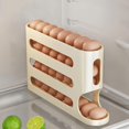 thumbnail image 1 of Soporte para huevos XGVIEGZ para nevera, ahorra espacio, 4 niveles, 30 huevos, 1 of 9
