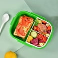 thumbnail image 6 of Luoshdecor Bento Lunch Box,Cute Plastic Lunch Container Leak-proof 3 Compartments with Water Bottle, for Work Travel, Camping ,Office, 6 of 6