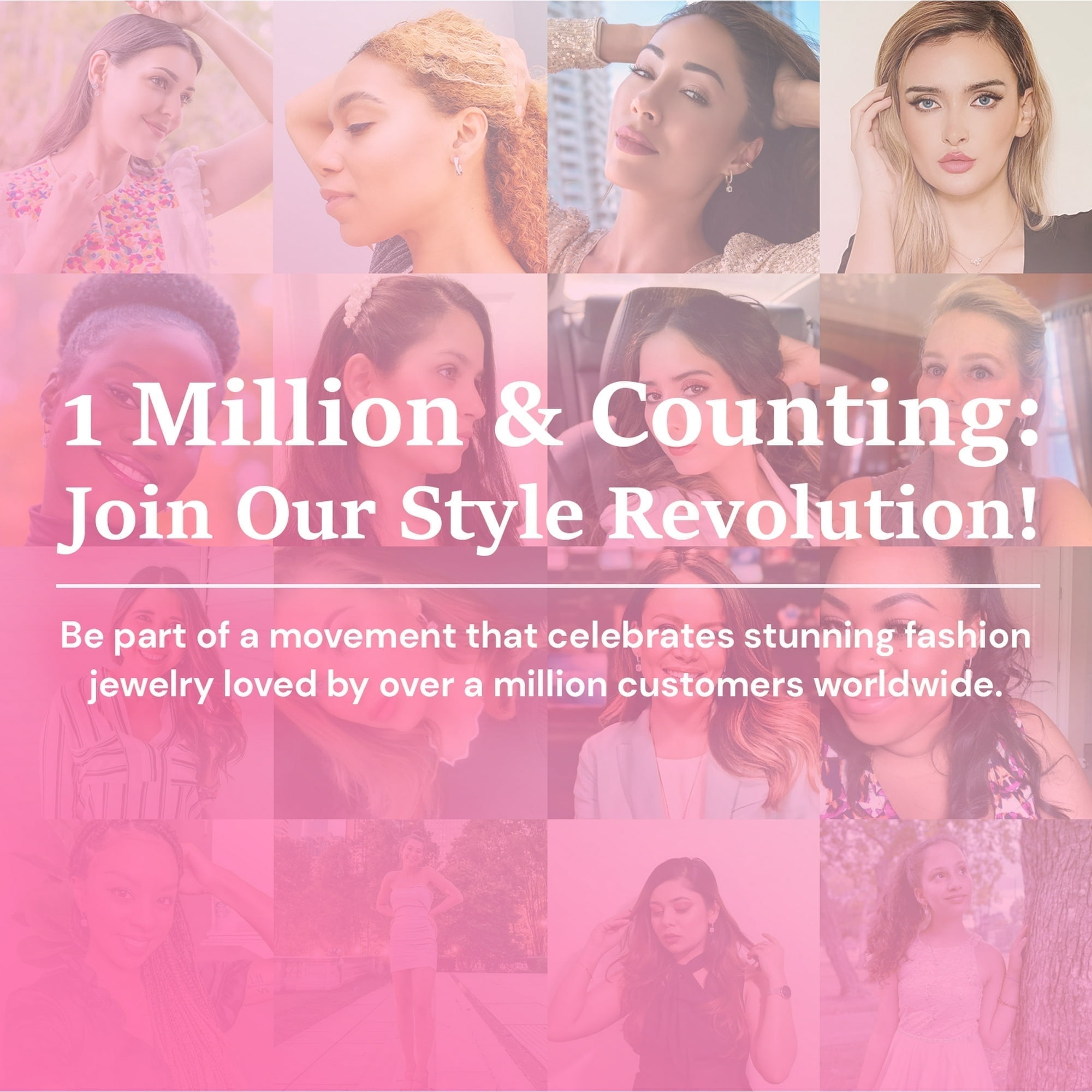 Cate & Chloe Serena 18k White Gold Plated 22mm Hoop Earrings for Women, Gift for Her