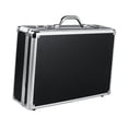 thumbnail image 1 of Colaxi Aluminum Alloy Tool Box Storage Box Holder Bin with Handle Multipurpose Organizer Carrying Case for Craft Work Traveling Gift L and Black, 1 of 8