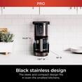 thumbnail image 3 of Ninja DCM201BK Programmable XL 14-Cup Coffee Maker PRO, 14-Cup Glass Carafe, Freshness Timer, with Permanent Filter, Black Stainless Steel, 3 of 19