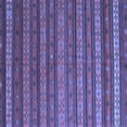 thumbnail image 1 of Ahgly Company Indoor Square Oriental Blue Traditional Area Rugs, 5' Square, 1 of 4