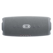 JBL Charge 5 Gray Bluetooth Speaker & divvi Hardshell Case Kit