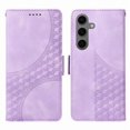thumbnail image 1 of Funda GANGXUN para Samsung Galaxy S25 con diseño acolchado elegante, cuero PU, protección total y ajuste preciso, 1 of 5