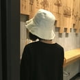 thumbnail image 6 of Women's Anti-UV Foldable Cotton Bucket Hat for Summer Beach Vacation Travel, 6 of 7