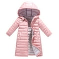 thumbnail image 3 of BULLPIANO Big Boy Girl and Todder Long Light-Weight Hooded Puffer Coat Warm Winter Jacket Snowsuit Outerwear 3-11 Years, 3 of 9