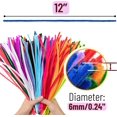 thumbnail image 3 of Mr. Pen- Pipe Cleaners, 324 pcs, 27 Colors, Chenille Stems, Pipe Cleaners Craft Supplies, 3 of 9
