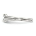 thumbnail image 3 of Sterling Silver Love Knot Ring - Size 8, 3 of 3