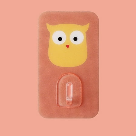 

Cartoon Wall-mounted Hook Strong Home Self-adhesive Water-proof Stick Hook Traceless No Hole for Bathroom Toilet